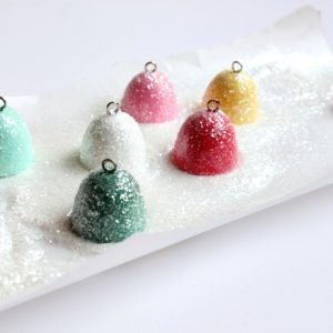 DIY Glittery Gumdrop Ornaments thumbnail
