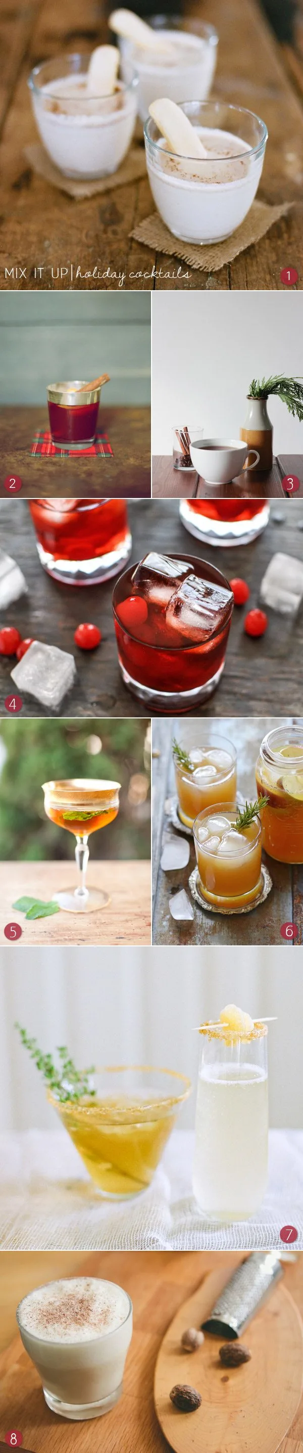 Holiday cocktails | The Sweetest Occasion