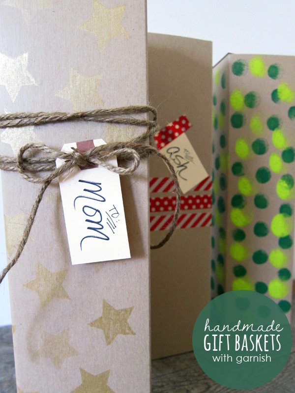 Handmade holiday gift basket ideas from The Sweetest Occasion