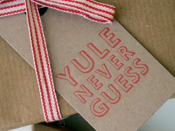 Favorite holiday gift tags from The Sweetest Occasion