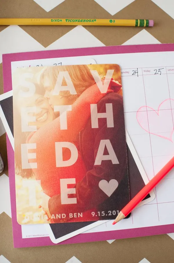 Awesome save the date magnets from Minted on The Sweetest Occasion