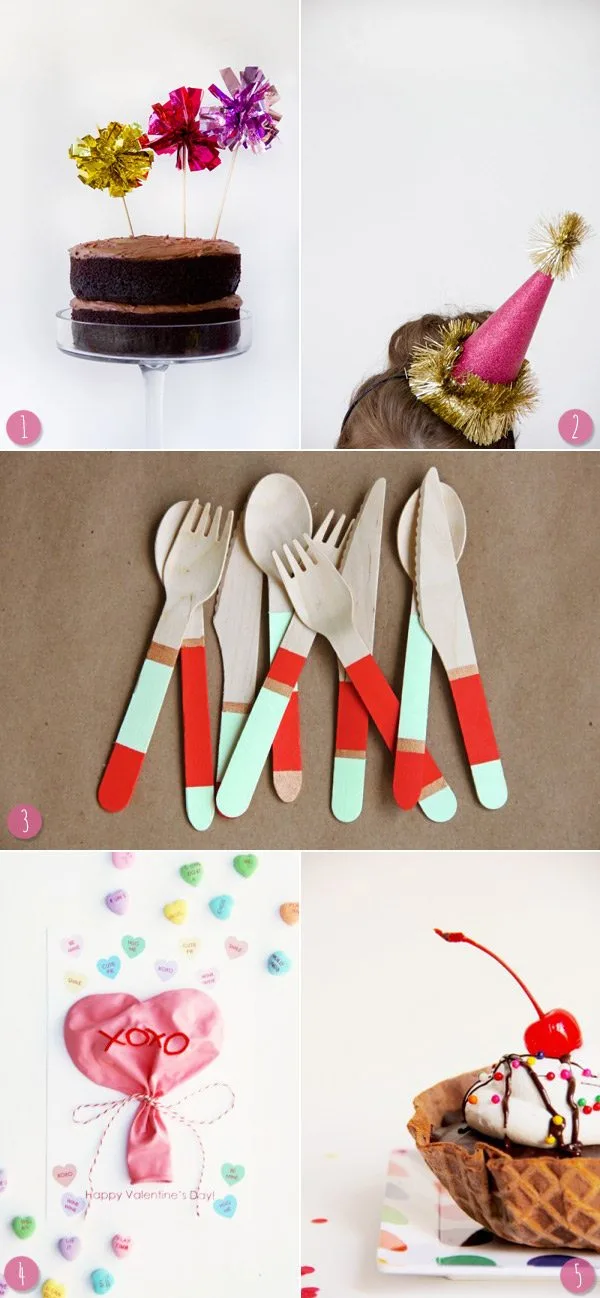 Pretty crafts by Studio DIY via The Sweetest Occasion