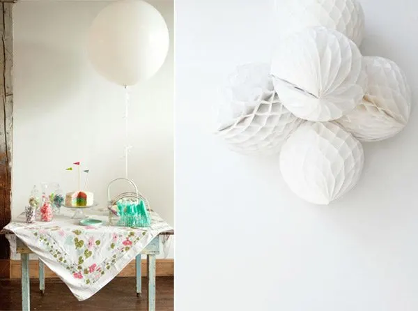 Festive party decor from The Sweetest Occasion