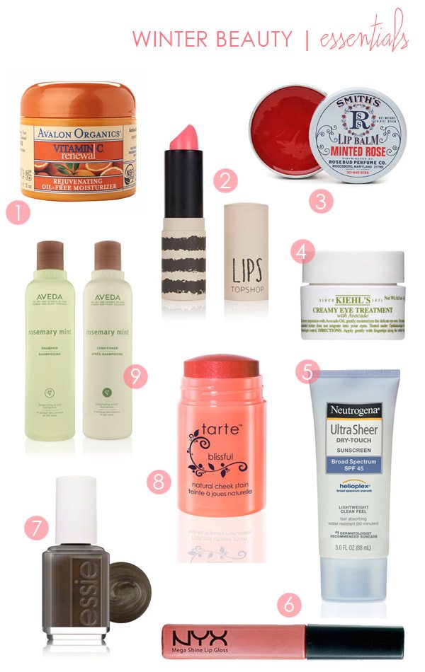Winter Beauty Essentials from The Sweetest Occasion
