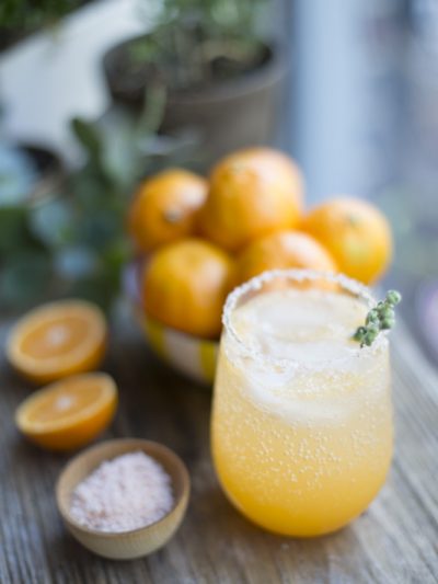 Sunny Winter Cocktail + Mexican Chocolate Pudding thumbnail