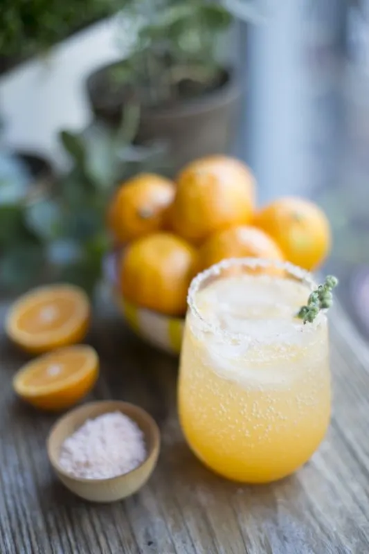 Sunny Winter Cocktail | The Sweetest Occasion