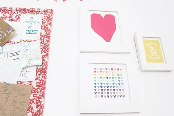 Love art prints from Minted on The Sweetest Occasion