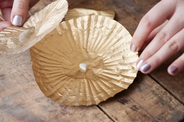 DIY Cupcake Liner Flowers from The Sweetest Occasion