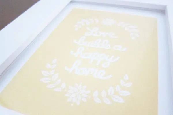 Love art prints from Minted on The Sweetest Occasion