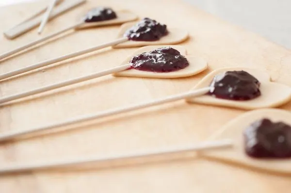 Cherry Jam Heart Pie Pops from The Sweetest Occasion