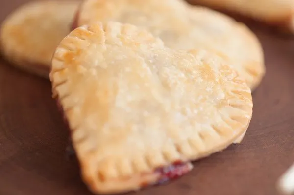 Cherry Jam Heart Pie Pops from The Sweetest Occasion