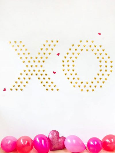 DIY Chocolate Heart Wall thumbnail