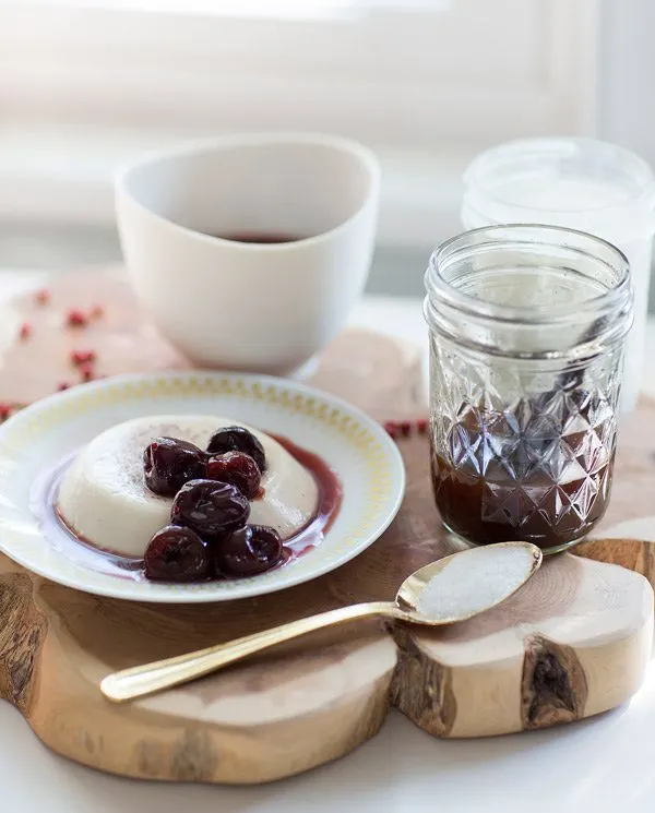 Pink Peppercorn Panna Cotta