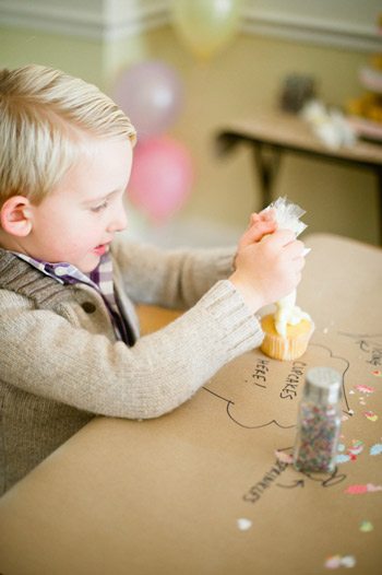 Cupcake birthday party