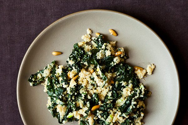 Kale + quinoa pilaf