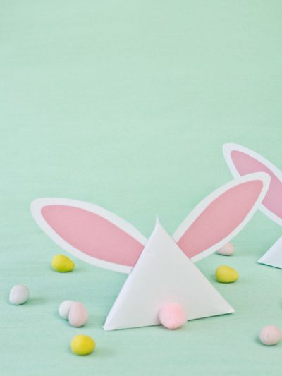 DIY Easter Bunny Treat Pouches thumbnail