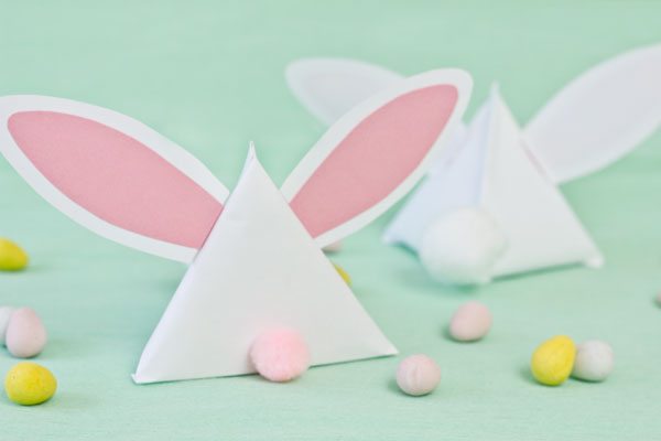DIY Easter Bunny Treat Pouches
