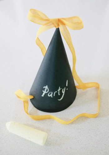 Chalkboard Party Hat