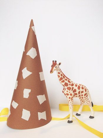 Giraffe Party Hat