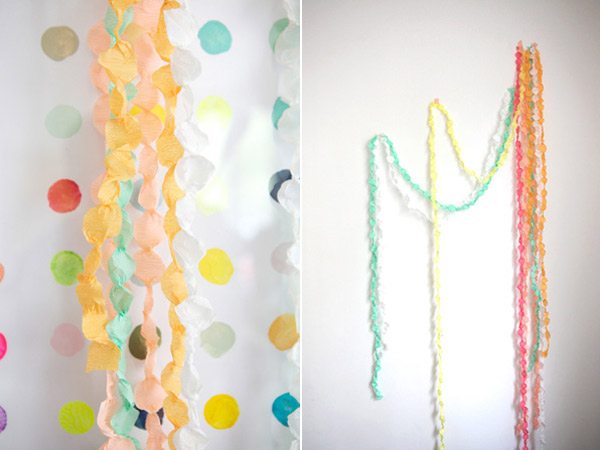 Paper Dots Garland Paper Dots Garland