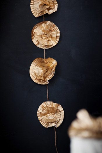 Cupcake Liner Garland