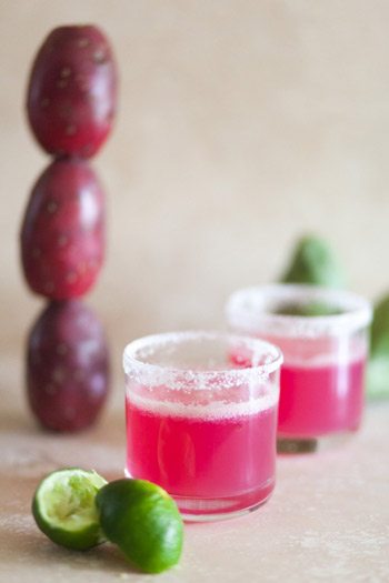 Prickly Pear Mezcal Mule