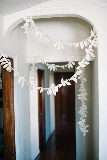 Felt Foliage Garland