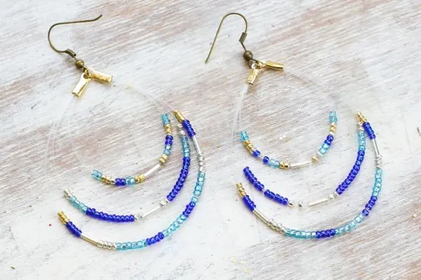 DIY Seed Bead Earrings | The Sweetest Occasion