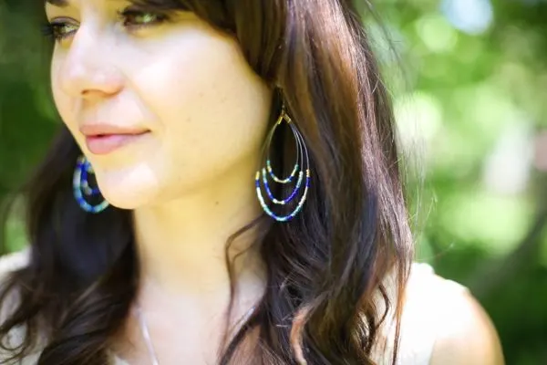 DIY Seed Bead Earrings | The Sweetest Occasion