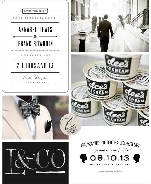 Classic Black + White Wedding Ideas