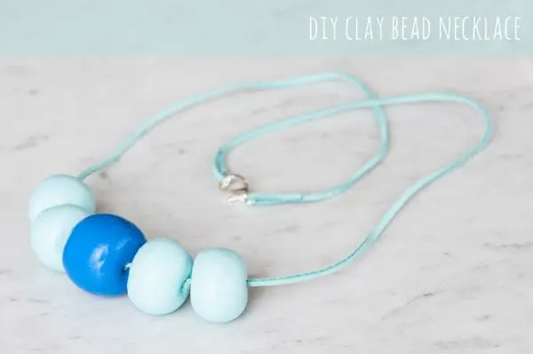 DIY Clay Bead Necklace