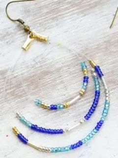DIY Seed Bead Earrings | The Sweetest Occasion