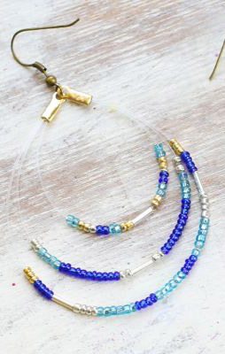 DIY Seed Bead Earrings thumbnail