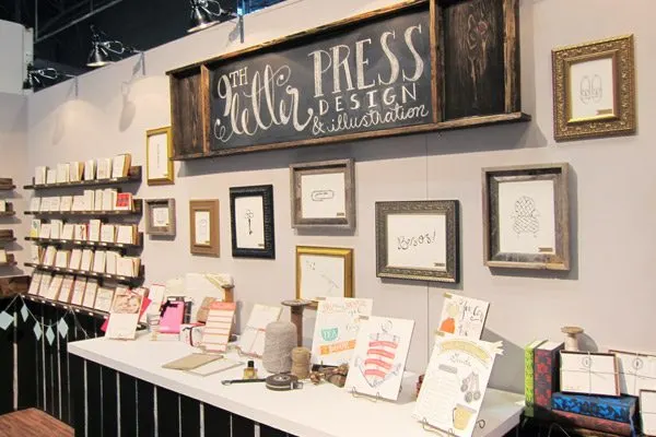 9th Letter Press - National Stationery Show 2013