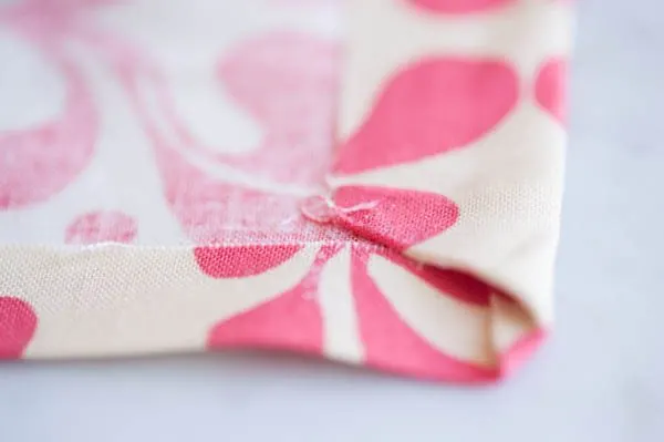 DIY No-Sew Cloth Napkins