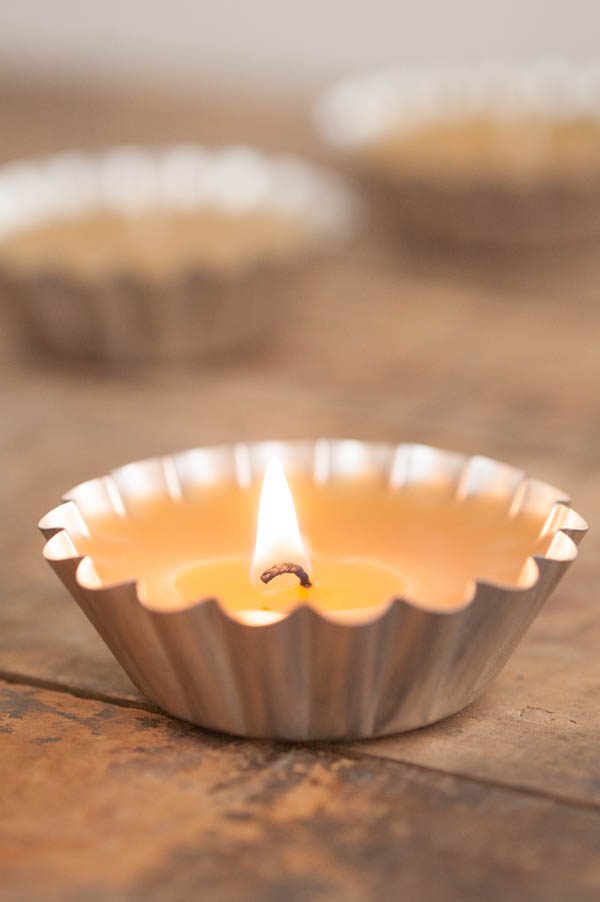 DIY Beeswax Candles