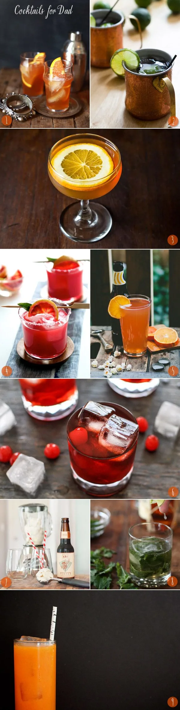 Cocktails for Dads - The Sweetest Occasion Cocktails for Dads - The Sweetest Occasion