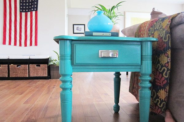 How To Paint Furniture: DIY Painted End Tables - The ...