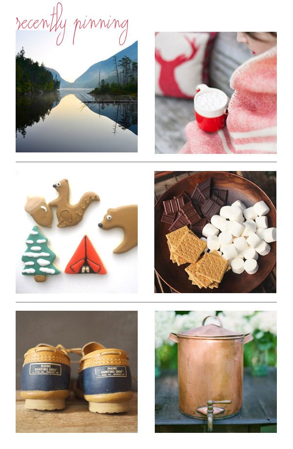 Recently Pinning: Camping