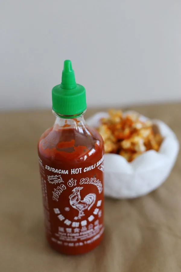 Sriracha Popcorn