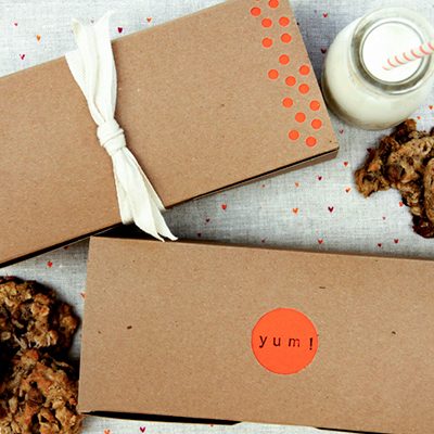 DIY Punchy Kraft Treat Boxes thumbnail