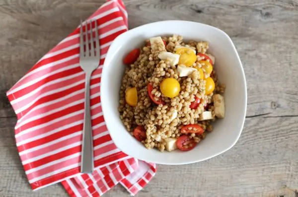 Tomato and Mozzarella Barley Salad