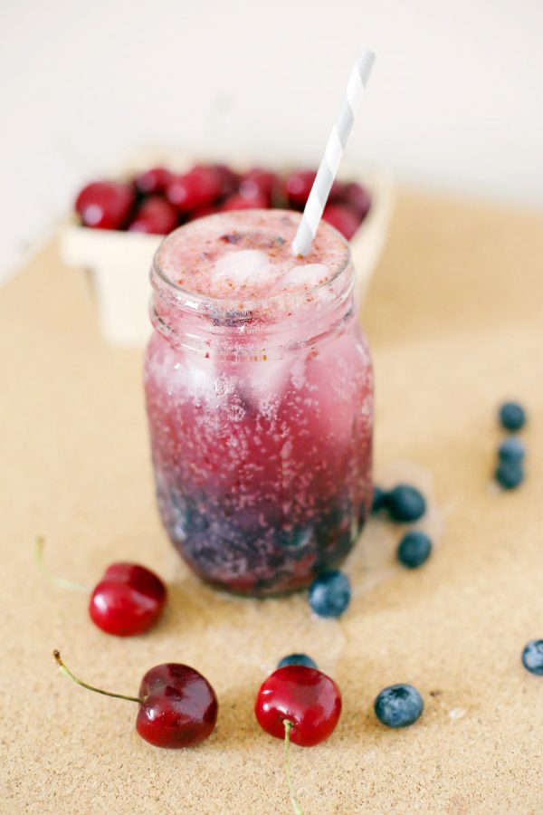 Cherry Blueberry Smash | The Sweetest Occasion