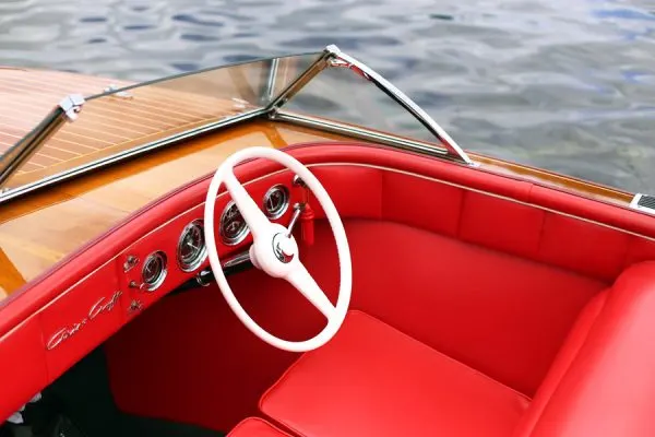 Antique Chris-Craft | Photo by Cyd Converse of The Sweetest Occasion Antique Chris-Craft | Photo by Cyd Converse of The Sweetest Occasion