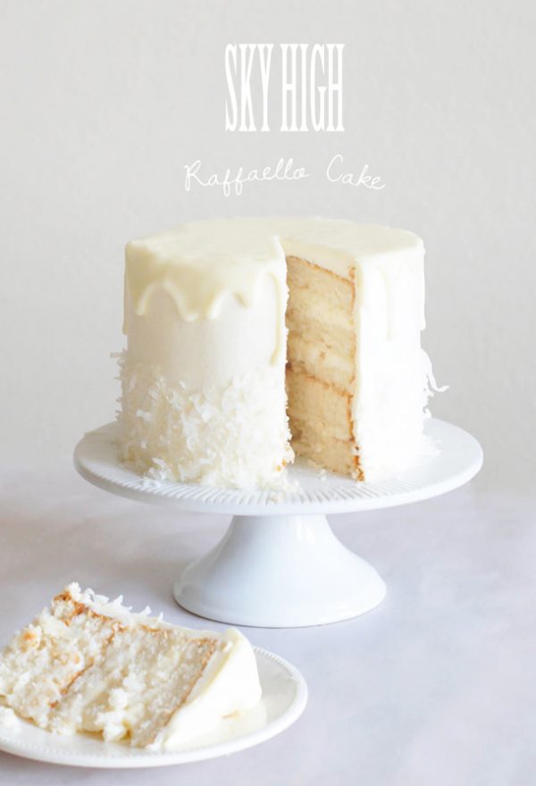 Sky High Raffaello Cake