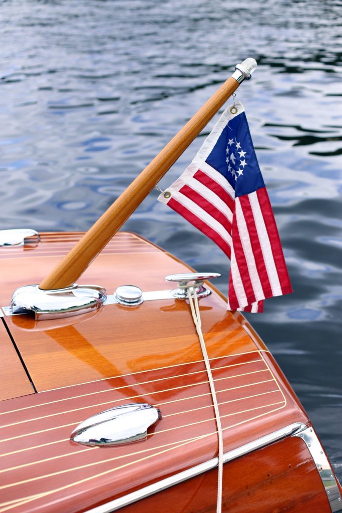 Antique Chris-Craft | Photo by Cyd Converse