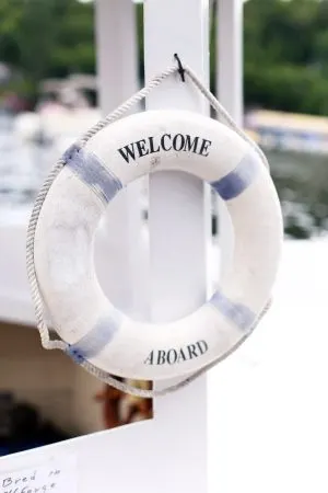Welcome Aboard | Photo by Cyd Converse of The Sweetest Occasion