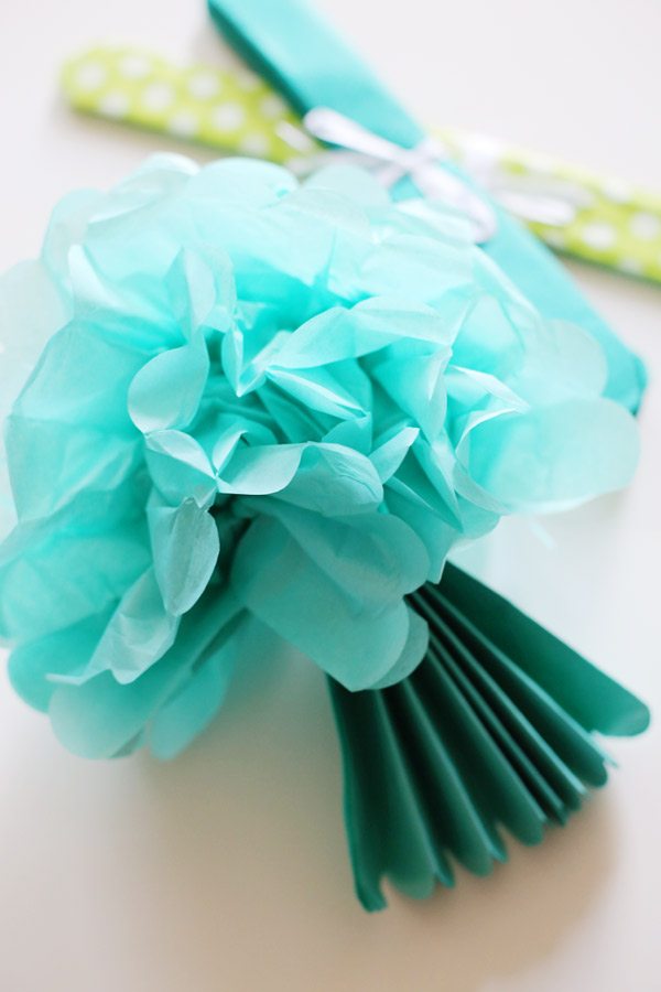 How to Make Tissue Paper Pom Poms - Celebrate & Decorate