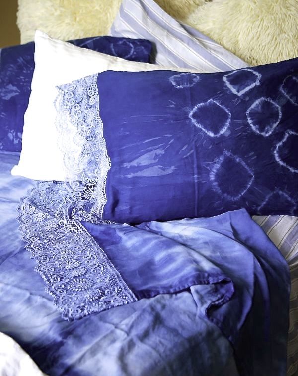 DIY Indigo Linens