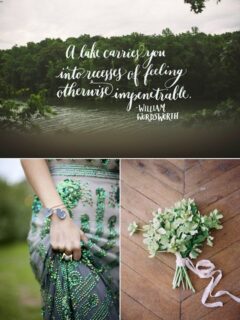 Color Palette: Emerald and Moonstone